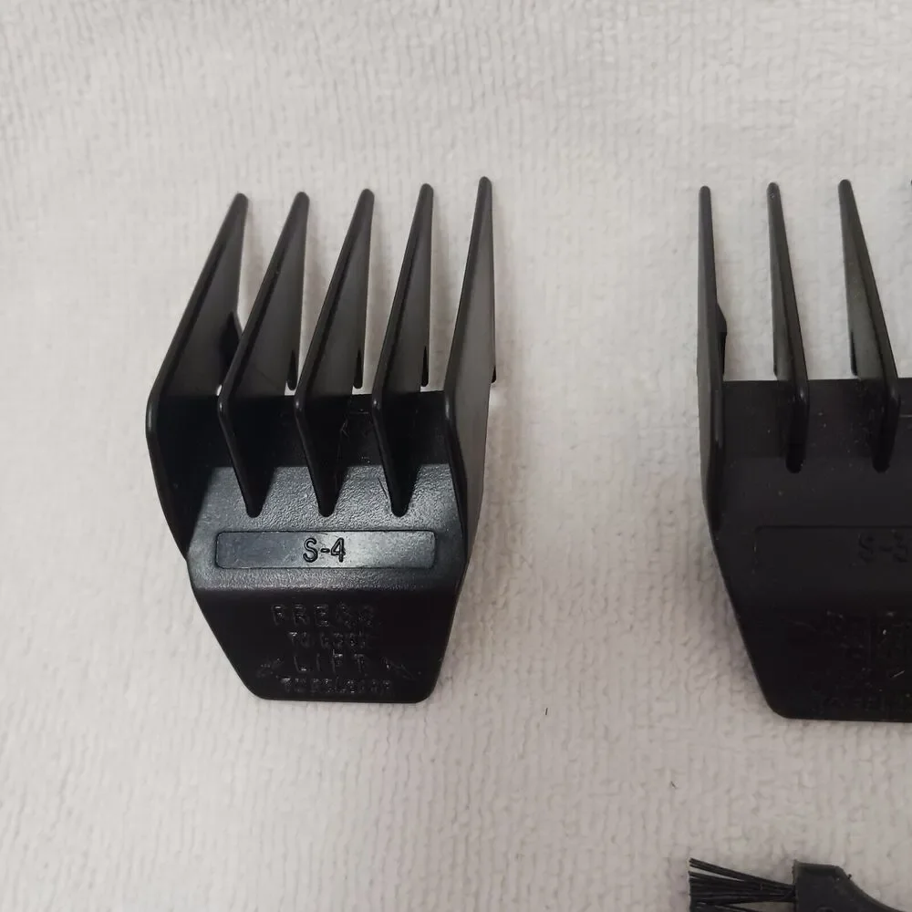 Wahl‎ Sterling Bullet Hair Trimmer 4 Attachments Cleaning Brush works EXCELLENT!